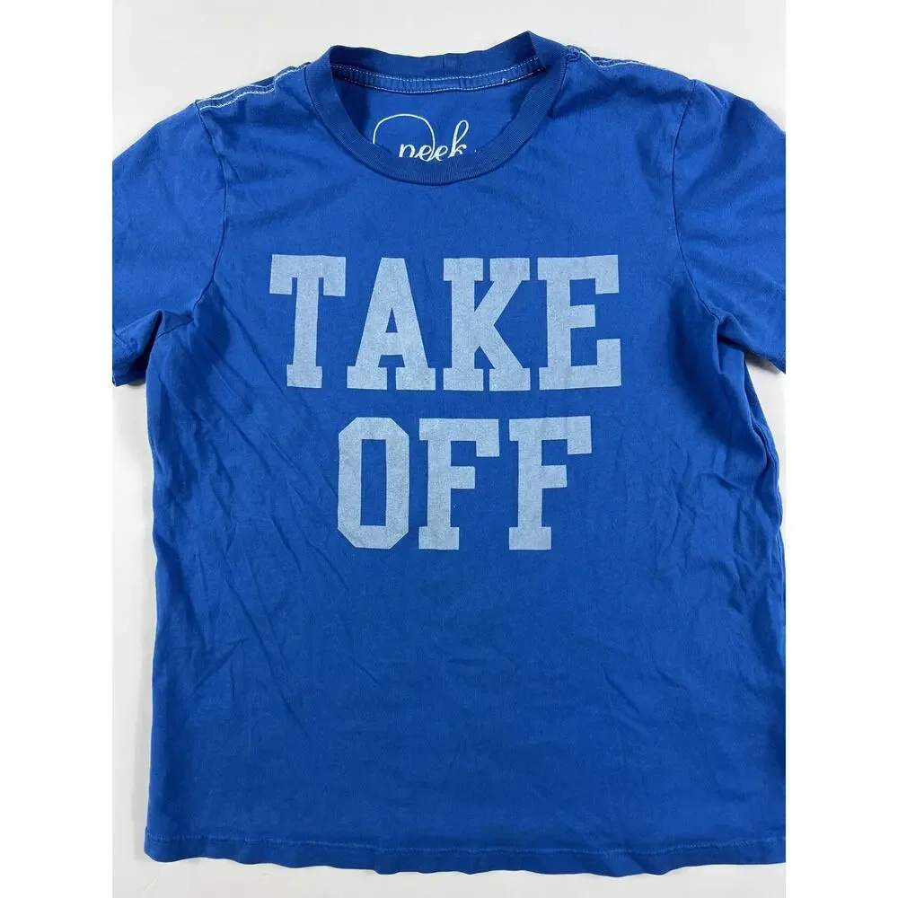 Peek Blue Take Off Tee 8 boys - Picture 3 of 9